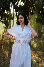 Eknoor Hand-Embroidered Midi Dress