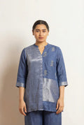 Hand Work Linen Zari Set